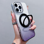 Custodia per telefono MagSafe con supporto girevole a 360 gradi e sfumatura trasparente., For iPhone 17 Pro Max, For iPhone 17 Pro, For iPhone 17, For iPhone Air, For iPhone 16 Pro Max, For iPhone 16 Pro
