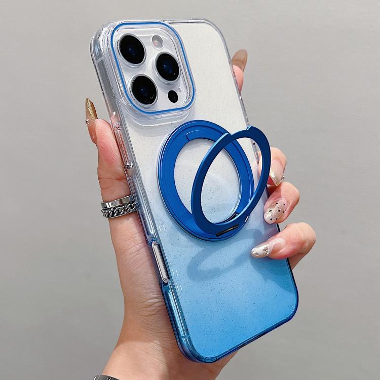 Custodia per telefono MagSafe con supporto girevole a 360 gradi e sfumatura trasparente., For iPhone 17 Pro Max, For iPhone 17 Pro, For iPhone 17, For iPhone Air, For iPhone 16 Pro Max, For iPhone 16 Pro
