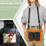 Custodia protettiva in silicone per iPad Air e Galaxy Tab A7