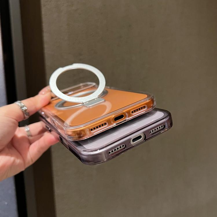 Anello porta cellulare trasparente in metallo colorato con MagSafe., For iPhone 16 Plus, For iPhone 16