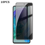 10 pezzi Kalebol Pellicola in vetro temperato ad alto contenuto di alluminio con serigrafia a copertura totale e bordo nero per la privacy, For Galaxy M47 5G, For Galaxy M56 5G, For Galaxy M55, For Galaxy M34 5G, For Galaxy M54 5G, For Galaxy M14 5G   ...