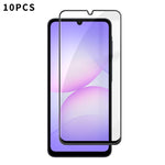 10 pezzi Kalebol Pellicola in vetro temperato HD ad alto contenuto di alluminio, serigrafata, a copertura totale, anti-impronta, con bordo nero, For Galaxy A08 4G / 5G, For Galaxy A18 4G / 5G, For Galaxy A57 5G, For Galaxy A37 5G, For Galaxy A27 5G    ...