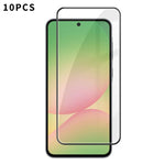 10 pezzi Kalebol Pellicola in vetro temperato HD ad alto contenuto di alluminio, serigrafata, a copertura totale, anti-impronta, con bordo nero, For Galaxy A08 4G / 5G, For Galaxy A18 4G / 5G, For Galaxy A57 5G, For Galaxy A37 5G, For Galaxy A27 5G    ...