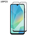10 pezzi Kalebol Pellicola in vetro temperato HD ad alto contenuto di alluminio, serigrafata, a copertura totale, anti-impronta, con bordo nero, For Galaxy A08 4G / 5G, For Galaxy A18 4G / 5G, For Galaxy A57 5G, For Galaxy A37 5G, For Galaxy A27 5G    ...