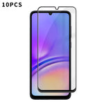 10 pezzi Kalebol Pellicola in vetro temperato HD ad alto contenuto di alluminio, serigrafata, a copertura totale, anti-impronta, con bordo nero, For Galaxy A08 4G / 5G, For Galaxy A18 4G / 5G, For Galaxy A57 5G, For Galaxy A37 5G, For Galaxy A27 5G    ...