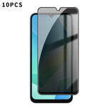 10 pezzi Kalebol Pellicola in vetro temperato ad alto contenuto di alluminio con serigrafia a copertura totale e bordo nero per la privacy, For Galaxy A08 4G / 5G, For Galaxy A18 4G / 5G, For Galaxy A57 5G, For Galaxy A37 5G, For Galaxy A27 5G         ...