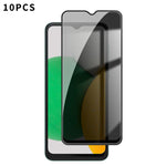 10 pezzi Kalebol Pellicola in vetro temperato ad alto contenuto di alluminio con serigrafia a copertura totale e bordo nero per la privacy, For Galaxy A08 4G / 5G, For Galaxy A18 4G / 5G, For Galaxy A57 5G, For Galaxy A37 5G, For Galaxy A27 5G         ...