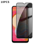 10 pezzi Kalebol Pellicola in vetro temperato ad alto contenuto di alluminio con serigrafia a copertura totale e bordo nero per la privacy, For Galaxy A08 4G / 5G, For Galaxy A18 4G / 5G, For Galaxy A57 5G, For Galaxy A37 5G, For Galaxy A27 5G         ...
