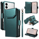 Portafoglio multi-carta, custodia in pelle per telefono con cinturino, For Galaxy S26 FE 5G, For Galaxy S26 Edge 5G, For Galaxy S26 Ultra 5G, For Galaxy S26 5G