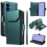Portafoglio multi-carta, custodia in pelle per telefono con cinturino, For Galaxy S26 FE 5G, For Galaxy S26 Edge 5G, For Galaxy S26 Ultra 5G, For Galaxy S26 5G