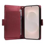 Portafoglio multi-carta, custodia in pelle per telefono con cinturino, For Galaxy S26 FE 5G, For Galaxy S26 Edge 5G, For Galaxy S26 Ultra 5G, For Galaxy S26 5G