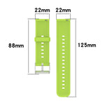 Cinturino per orologio xDFind in silicone a tinta unita, For Nothing CMF Watch 3 Pro / Watch Pro2 22mm, For Nothing CMF Watch 3 Pro / Watch Pro2 20mm