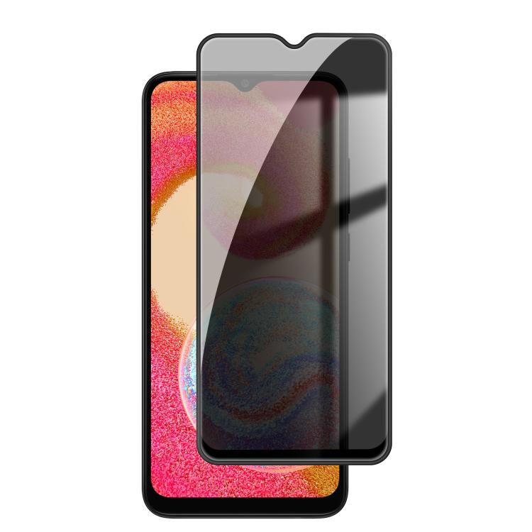 Pellicola per vetri temperati Kalebol ad alto contenuto di alluminio, serigrafata a copertura totale con bordo nero e privacy., For Galaxy A08 4G / 5G, For Galaxy A18 4G / 5G, For Galaxy A57 5G, For Galaxy A37 5G, For Galaxy A27 5G, For Galaxy A07 4G /...