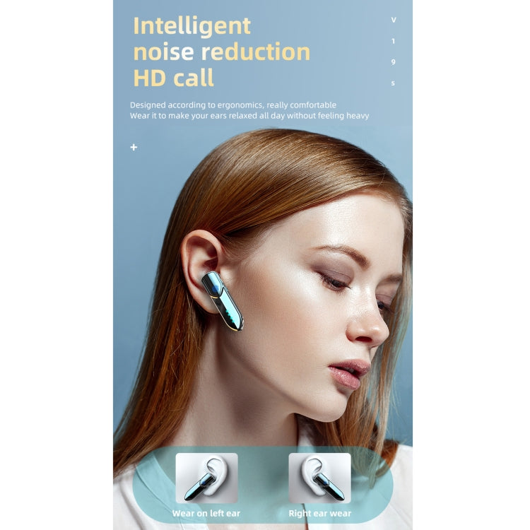 Auricolare Bluetooth V19S con impronta digitale