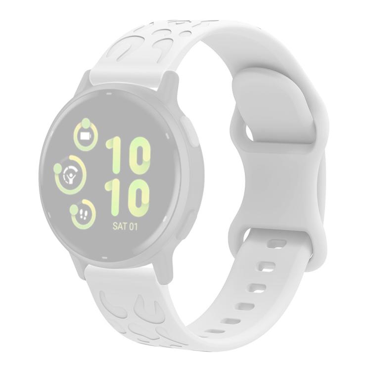 Cinturino per orologio in silicone con stampa leopardata xDfind, 18mm, 20mm