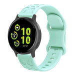 Cinturino per orologio in silicone con stampa leopardata xDfind, 18mm, 20mm