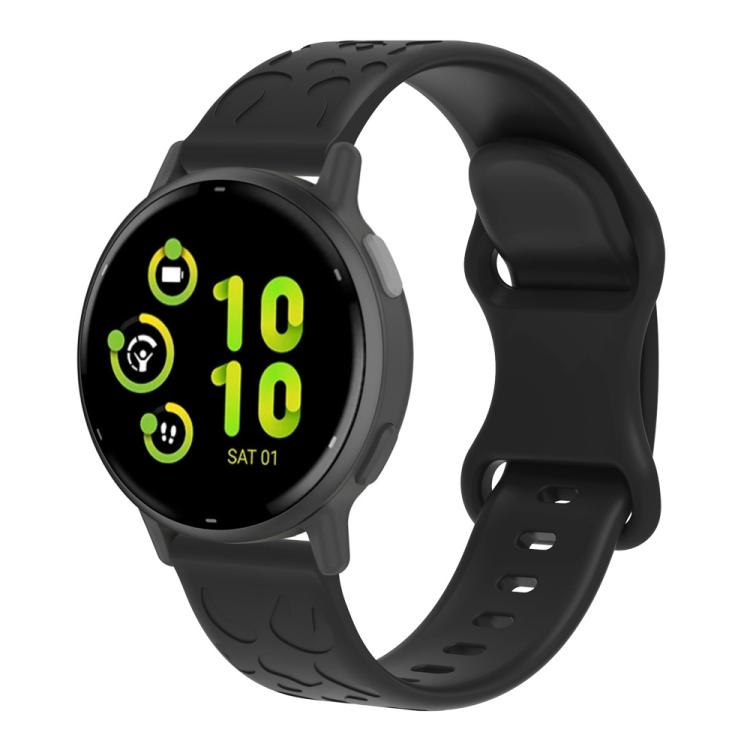 Cinturino per orologio in silicone con stampa leopardata xDfind, 18mm, 20mm