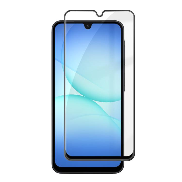 Pellicola in vetro temperato HD Kalebol ad alto contenuto di alluminio, serigrafata a copertura totale, anti-impronta, con bordo nero., For Galaxy A08 4G / 5G, For Galaxy A18 4G / 5G, For Galaxy A57 5G, For Galaxy A37 5G, For Galaxy A27 5G             ...