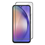 Pellicola in vetro temperato HD Kalebol ad alto contenuto di alluminio, serigrafata a copertura totale, anti-impronta, con bordo nero., For Galaxy A08 4G / 5G, For Galaxy A18 4G / 5G, For Galaxy A57 5G, For Galaxy A37 5G, For Galaxy A27 5G             ...