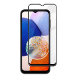Pellicola in vetro temperato HD Kalebol ad alto contenuto di alluminio, serigrafata a copertura totale, anti-impronta, con bordo nero., For Galaxy A08 4G / 5G, For Galaxy A18 4G / 5G, For Galaxy A57 5G, For Galaxy A37 5G, For Galaxy A27 5G             ...