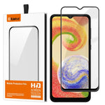 Pellicola in vetro temperato HD Kalebol ad alto contenuto di alluminio, serigrafata a copertura totale, anti-impronta, con bordo nero., For Galaxy A04, For Galaxy A04s, For Galaxy A23 4G, For Galaxy A53 4G, For Galaxy A33 4G, For Galaxy A13 4G