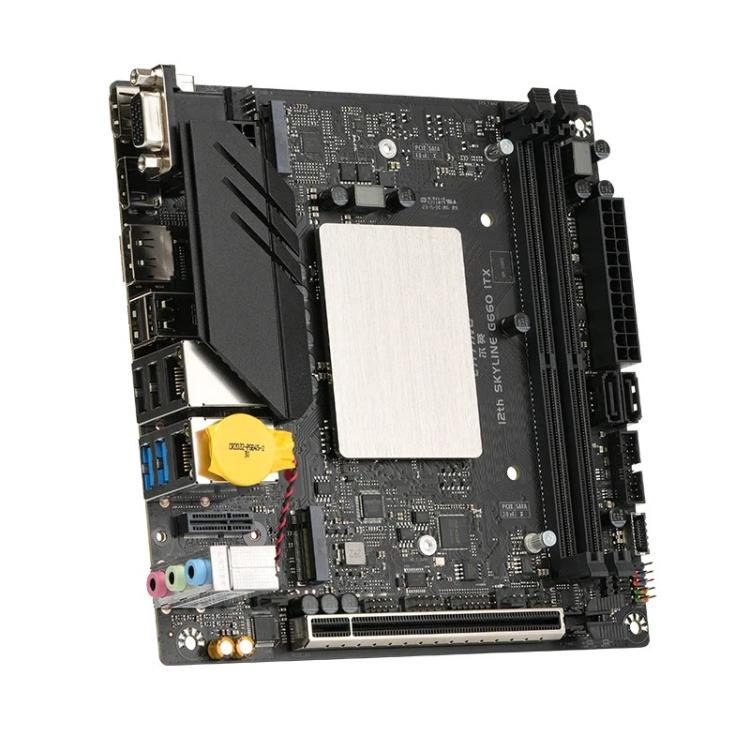 ERYING ITX i5-12500H CPU Desktop Computer Motherboard, i5-12500H