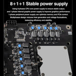 ERYING HX770 Chipset i5-14500HX Onboard CPU NAS Host Motherboard, i5-14500HX