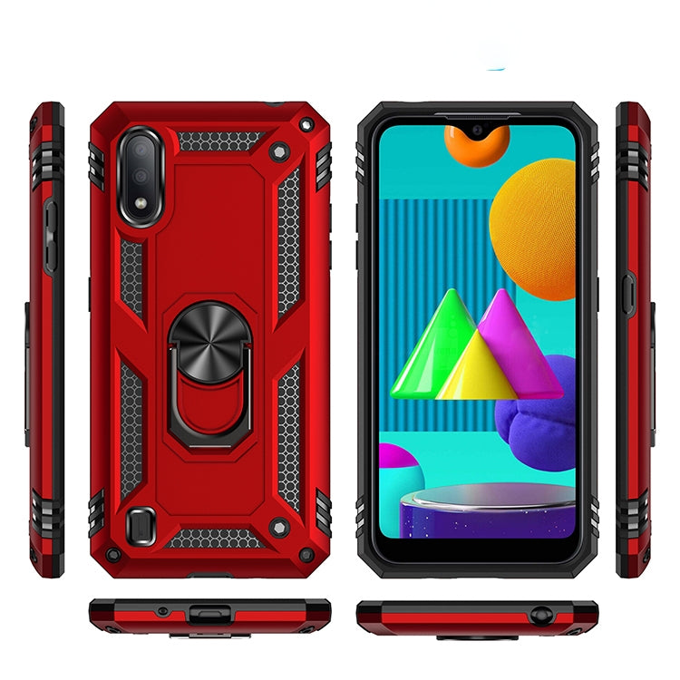 Custodia protettiva antiurto in TPU + PC con supporto girevole a 360 gradi, For Samsung Galaxy M01, For Google Pixel 5 XL, For Google Pixel 5