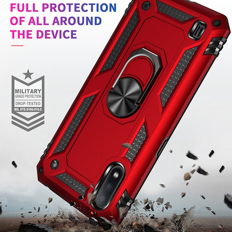 Custodia protettiva antiurto in TPU + PC con supporto girevole a 360 gradi, For Samsung Galaxy M01, For Google Pixel 5 XL, For Google Pixel 5