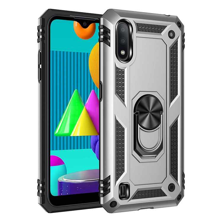 Custodia protettiva antiurto in TPU + PC con supporto girevole a 360 gradi, For Samsung Galaxy M01, For Google Pixel 5 XL, For Google Pixel 5