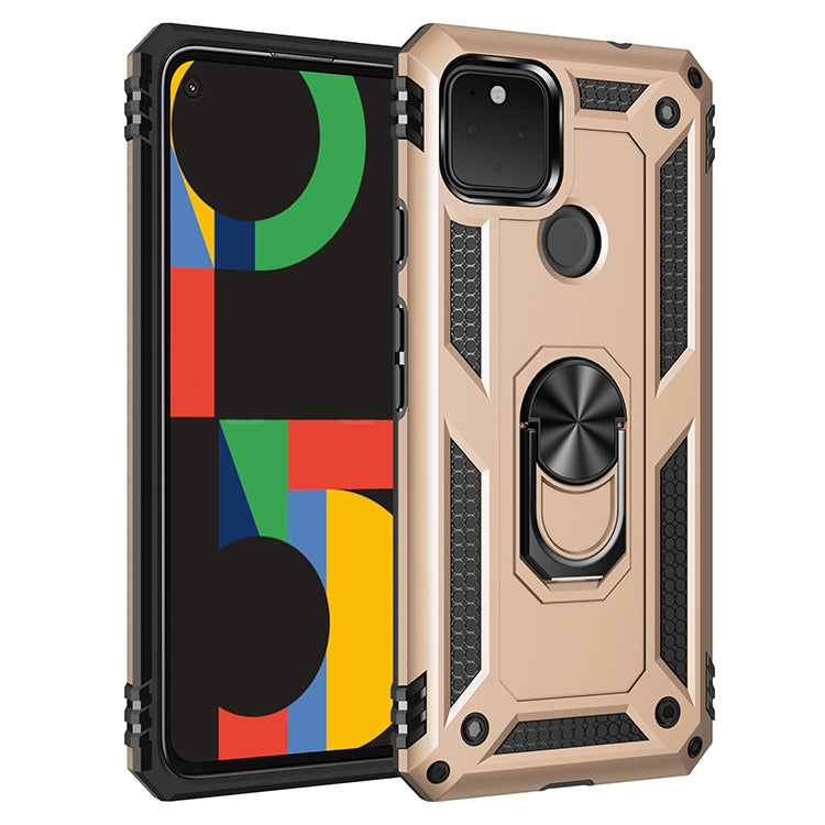 Custodia protettiva antiurto in TPU + PC con supporto girevole a 360 gradi, For Samsung Galaxy M01, For Google Pixel 5 XL, For Google Pixel 5