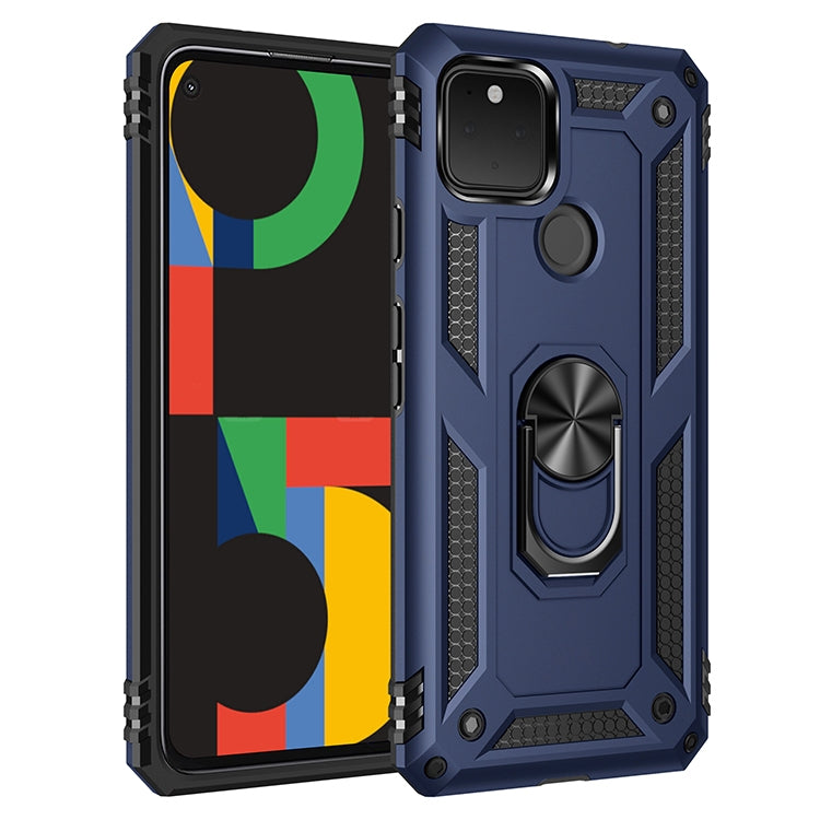 Custodia protettiva antiurto in TPU + PC con supporto girevole a 360 gradi, For Samsung Galaxy M01, For Google Pixel 5 XL, For Google Pixel 5