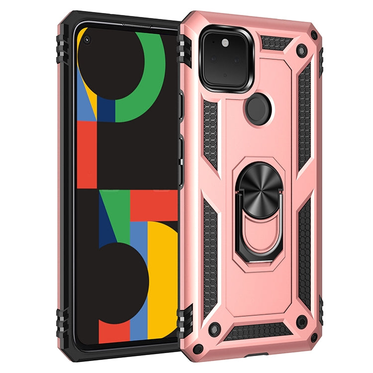 Custodia protettiva antiurto in TPU + PC con supporto girevole a 360 gradi, For Samsung Galaxy M01, For Google Pixel 5 XL, For Google Pixel 5