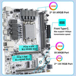 ERYING M-ATX B760M Gaming DDR4 RAM DIY Desktop Computer Motherboard, B760M