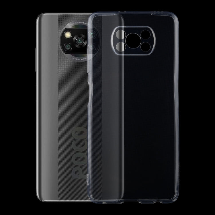 Custodia TPU trasparente ultrasottile per Xiaomi Poco X3