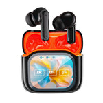 Auricolari wireless Bluetooth JM19 con touchscreen a colori, cancellazione attiva del rumore (ANC) e traduttore integrato.