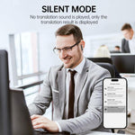 Auricolari wireless Bluetooth JM19 con touchscreen a colori, cancellazione attiva del rumore (ANC) e traduttore integrato.