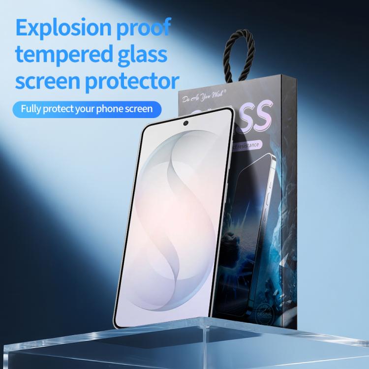 Pellicola in vetro temperato HD con serigrafia "Fai come vuoi", For Samsung Galaxy S26+ 5G, For Samsung Galaxy S26 Ultra 5G, For Samsung Galaxy S26 5G, For Samsung Galaxy A57 5G, For Samsung Galaxy A37 5G, For Samsung Galaxy S25 Edge 5G                ...
