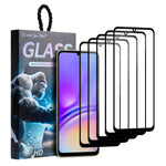 5 pezzi/confezione Pellicola in vetro temperato HD con stampa serigrafica "Fai come vuoi", For Samsung Galaxy S24+ 5G, For Samsung Galaxy S24 5G, For Samsung Galaxy A05 / A05s, For Samsung Galaxy F34 5G, For Samsung Galaxy M34 5G                       ...