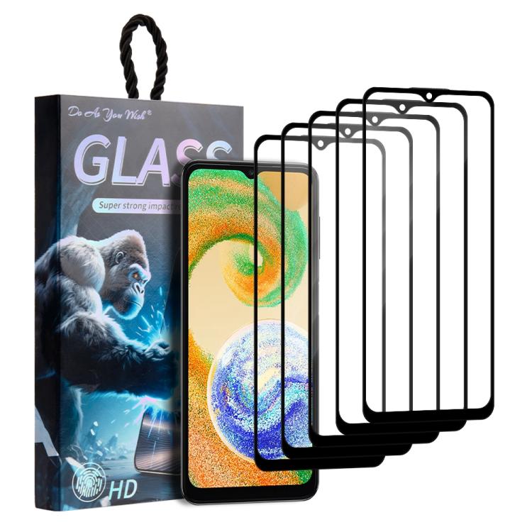 5 pezzi/confezione Pellicola in vetro temperato HD con stampa serigrafica "Fai come vuoi", For Samsung Galaxy S24+ 5G, For Samsung Galaxy S24 5G, For Samsung Galaxy A05 / A05s, For Samsung Galaxy F34 5G, For Samsung Galaxy M34 5G                       ...