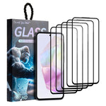 5 pezzi/confezione Pellicola in vetro temperato HD con stampa serigrafica "Fai come vuoi", For Samsung Galaxy S26+ 5G, For Samsung Galaxy S26 Ultra 5G, For Samsung Galaxy S26 5G, For Samsung Galaxy A57 5G, For Samsung Galaxy A37 5G                     ...