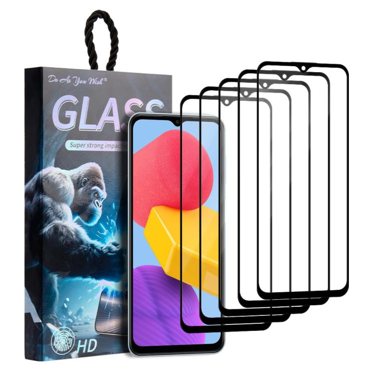 5 pezzi/confezione Pellicola in vetro temperato HD con stampa serigrafica "Fai come vuoi", For Samsung Galaxy S24+ 5G, For Samsung Galaxy S24 5G, For Samsung Galaxy A05 / A05s, For Samsung Galaxy F34 5G, For Samsung Galaxy M34 5G                       ...