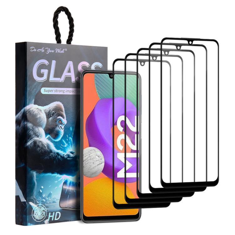 5 pezzi/confezione Pellicola in vetro temperato HD con stampa serigrafica "Fai come vuoi", For Samsung Galaxy S24+ 5G, For Samsung Galaxy S24 5G, For Samsung Galaxy A05 / A05s, For Samsung Galaxy F34 5G, For Samsung Galaxy M34 5G                       ...