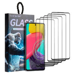 5 pezzi/confezione Pellicola in vetro temperato HD con stampa serigrafica "Fai come vuoi", For Samsung Galaxy S24+ 5G, For Samsung Galaxy S24 5G, For Samsung Galaxy A05 / A05s, For Samsung Galaxy F34 5G, For Samsung Galaxy M34 5G                       ...