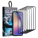 5 pezzi/confezione Pellicola in vetro temperato HD con stampa serigrafica "Fai come vuoi", For Samsung Galaxy S26+ 5G, For Samsung Galaxy S26 Ultra 5G, For Samsung Galaxy S26 5G, For Samsung Galaxy A57 5G, For Samsung Galaxy A37 5G                     ...