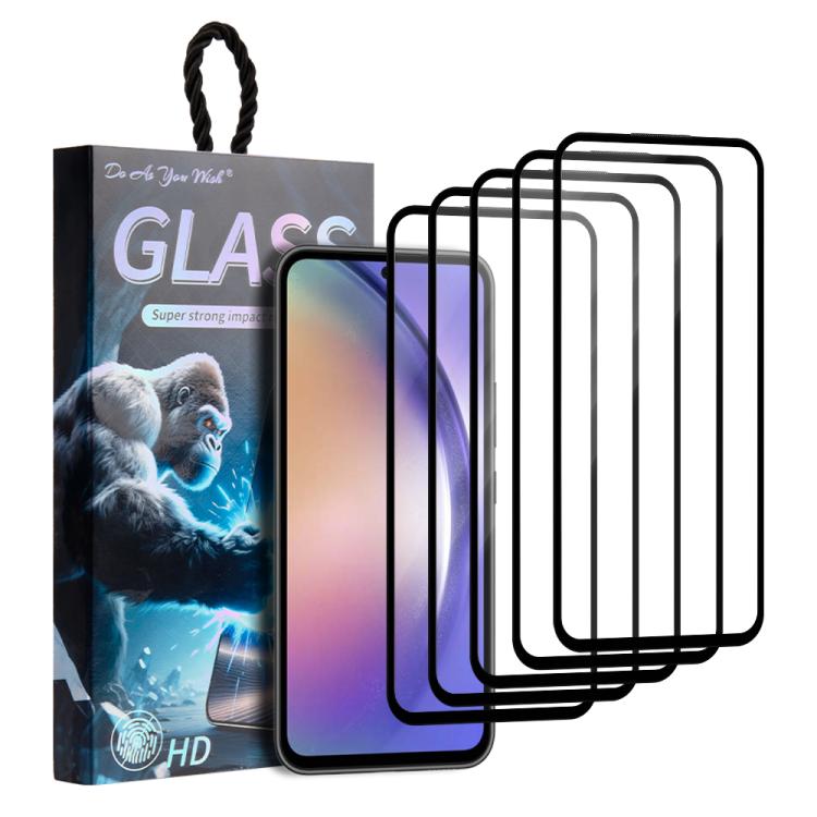 5 pezzi/confezione Pellicola in vetro temperato HD con stampa serigrafica "Fai come vuoi", For Samsung Galaxy S26+ 5G, For Samsung Galaxy S26 Ultra 5G, For Samsung Galaxy S26 5G, For Samsung Galaxy A57 5G, For Samsung Galaxy A37 5G                     ...