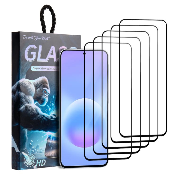 5 pezzi/confezione Pellicola in vetro temperato HD con stampa serigrafica "Fai come vuoi", For Samsung Galaxy S26+ 5G, For Samsung Galaxy S26 Ultra 5G, For Samsung Galaxy S26 5G, For Samsung Galaxy A57 5G, For Samsung Galaxy A37 5G                     ...