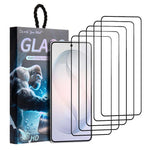 5 pezzi/confezione Pellicola in vetro temperato HD con stampa serigrafica "Fai come vuoi", For Samsung Galaxy S26+ 5G, For Samsung Galaxy S26 Ultra 5G, For Samsung Galaxy S26 5G, For Samsung Galaxy A57 5G, For Samsung Galaxy A37 5G                     ...