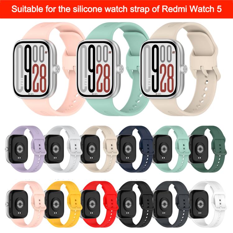 Cinturino per orologio xDfind in silicone a sgancio rapido, tinta unita., For Xiaomi Band 10 Pro / 9 Pro / Redmi Watch 6