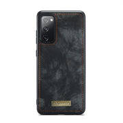 Custodia portafoglio in pelle per Samsung Galaxy S20 FE